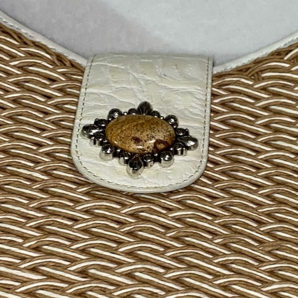 brighton basket weave purse - Picture 3 of 6